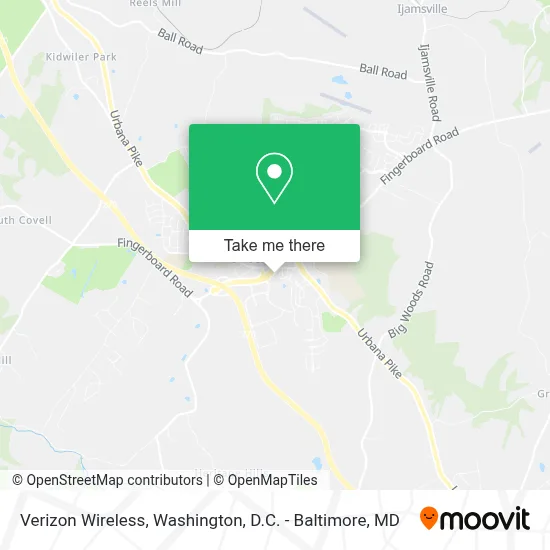 Verizon Wireless map