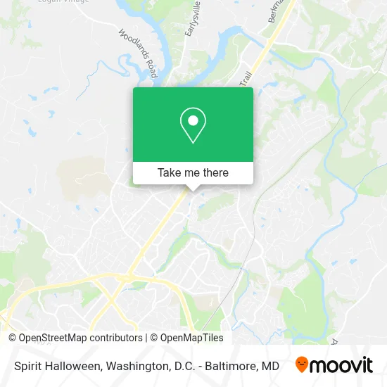 Spirit Halloween map