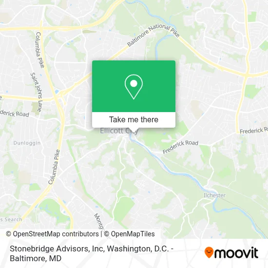Stonebridge Advisors, Inc map
