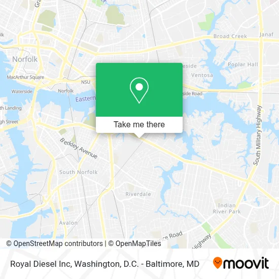 Royal Diesel Inc map