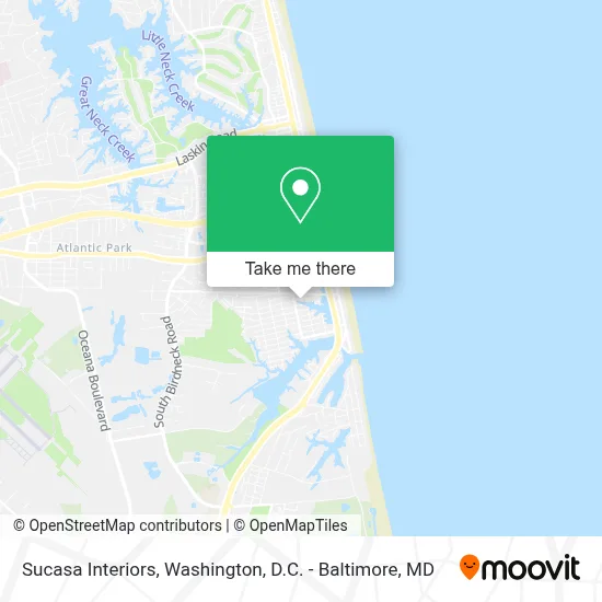 Sucasa Interiors map