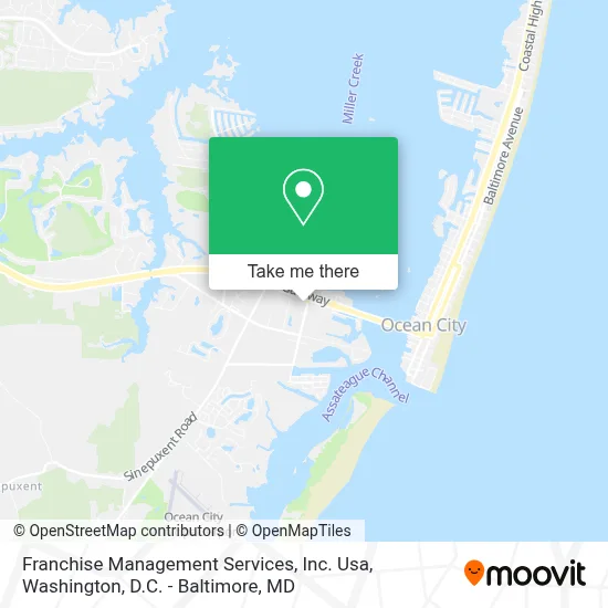 Franchise Management Services, Inc. Usa map