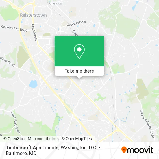 Timbercroft Apartments map