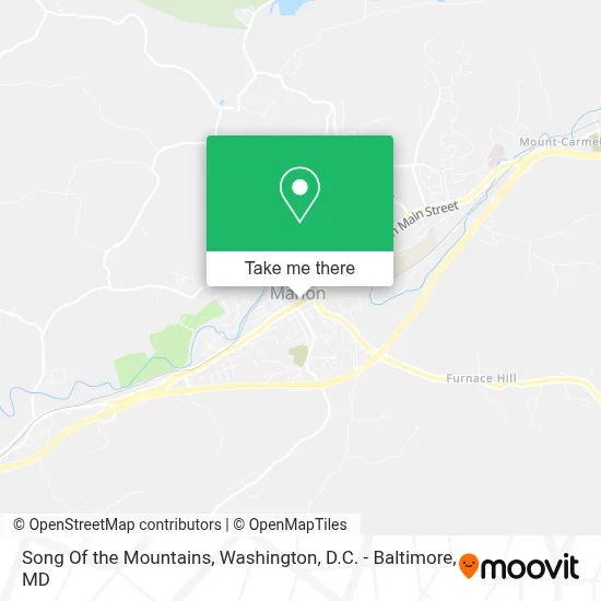 Song Of the Mountains map