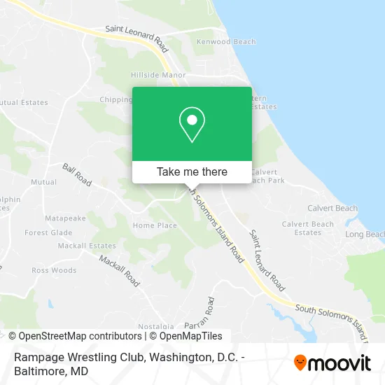 Rampage Wrestling Club map