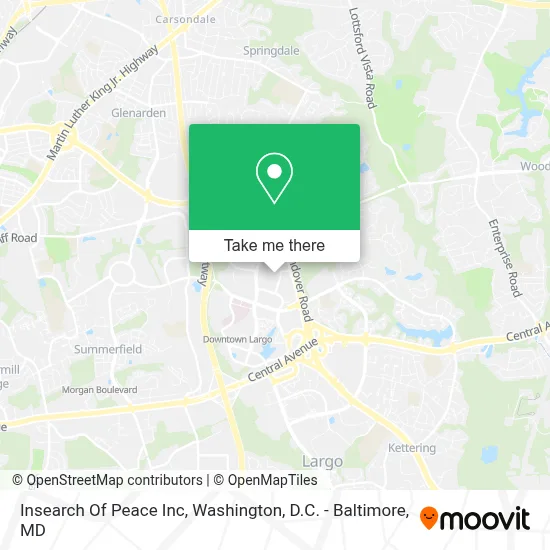 Insearch Of Peace Inc map