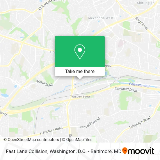 Fast Lane Collision map