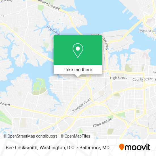 Bee Locksmith map