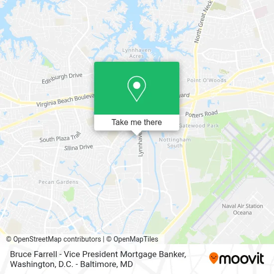 Bruce Farrell - Vice President Mortgage Banker map