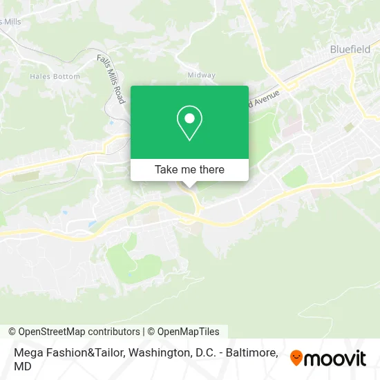 Mega Fashion&Tailor map