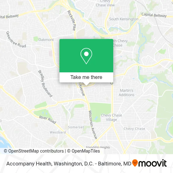 Accompany Health map
