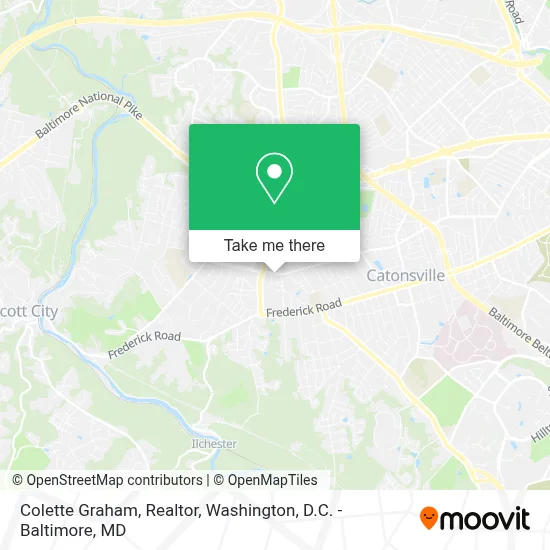 Colette Graham, Realtor map