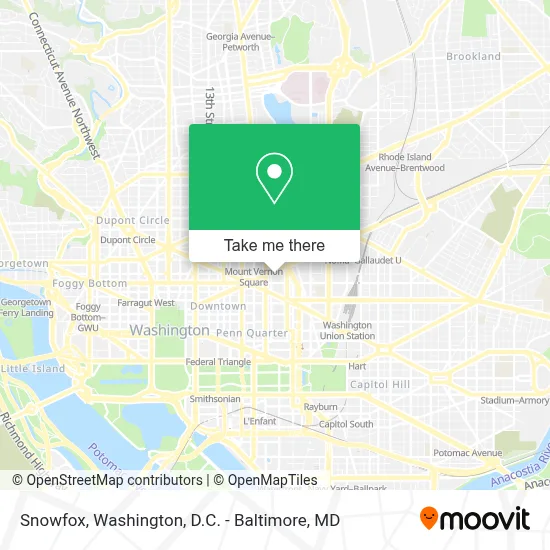 Snowfox map