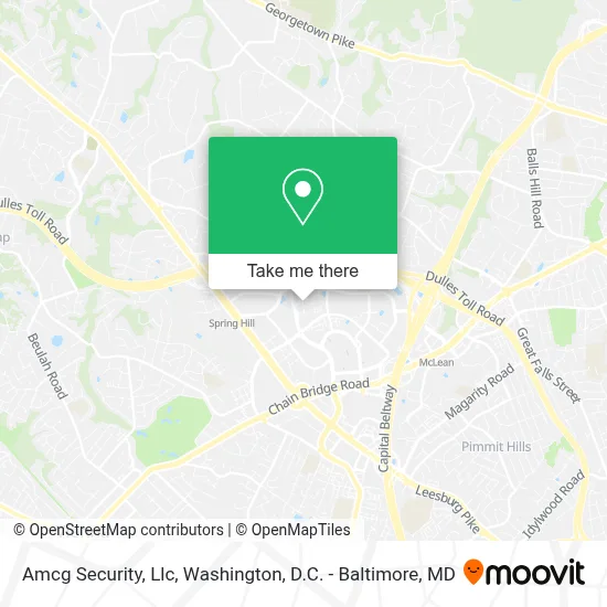 Amcg Security, Llc map