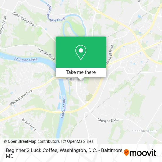 Beginner’S Luck Coffee map