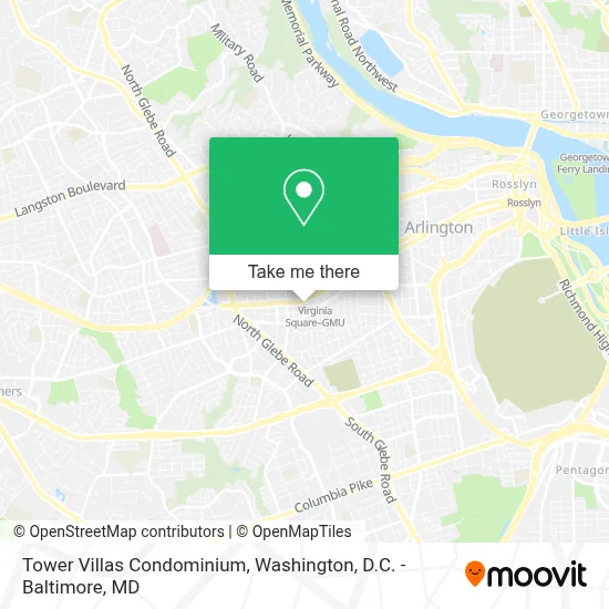 Tower Villas Condominium map