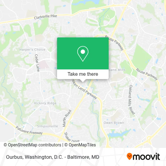 Ourbus map