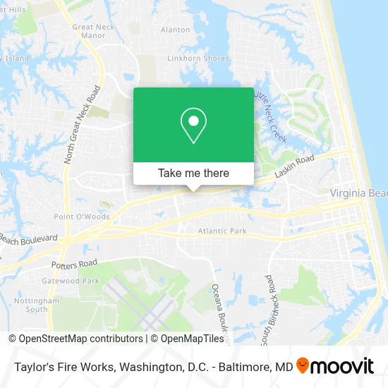 Taylor's Fire Works map
