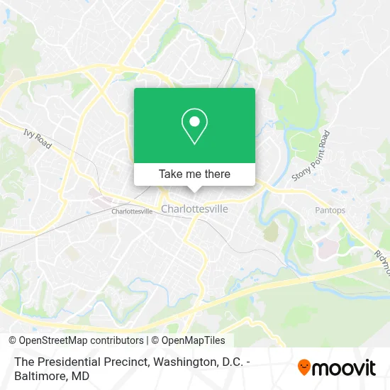 The Presidential Precinct map