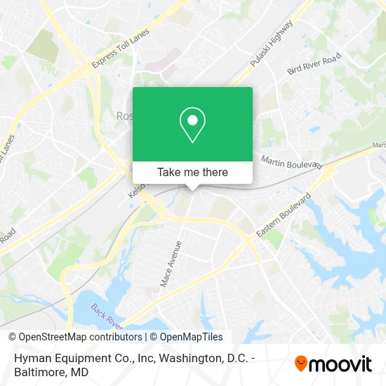 Hyman Equipment Co., Inc map