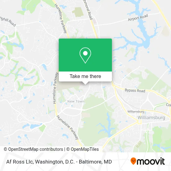 Af Ross Llc map