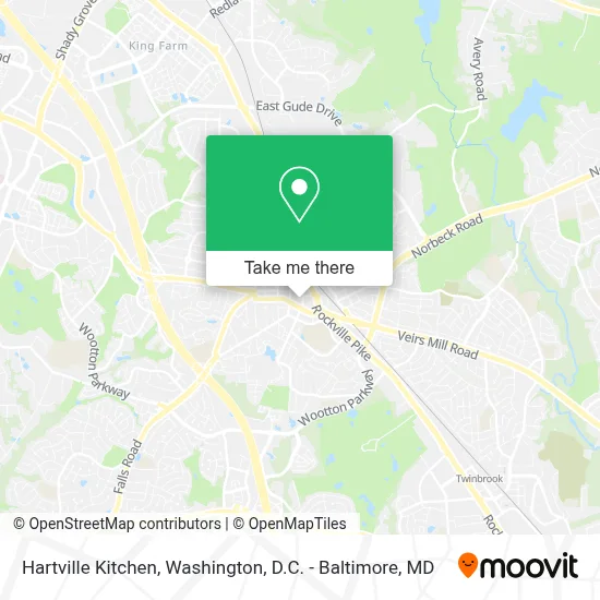 Hartville Kitchen map