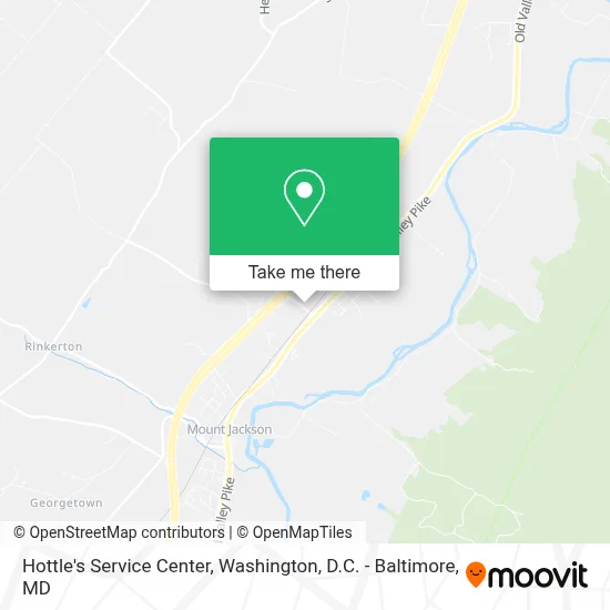 Hottle's Service Center map