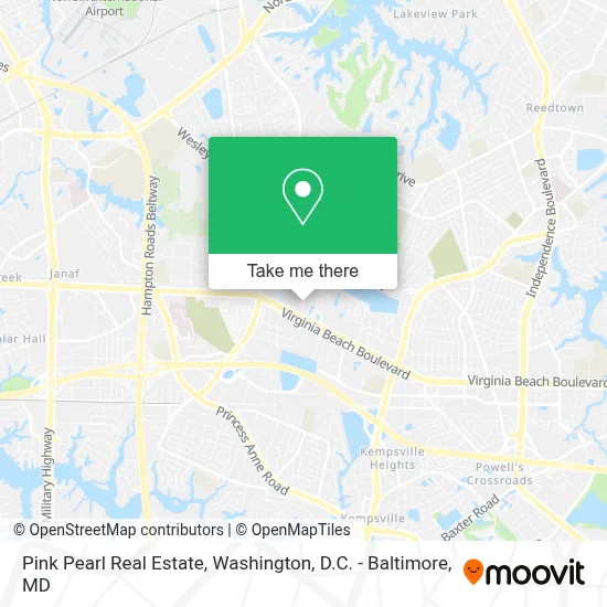 Pink Pearl Real Estate map