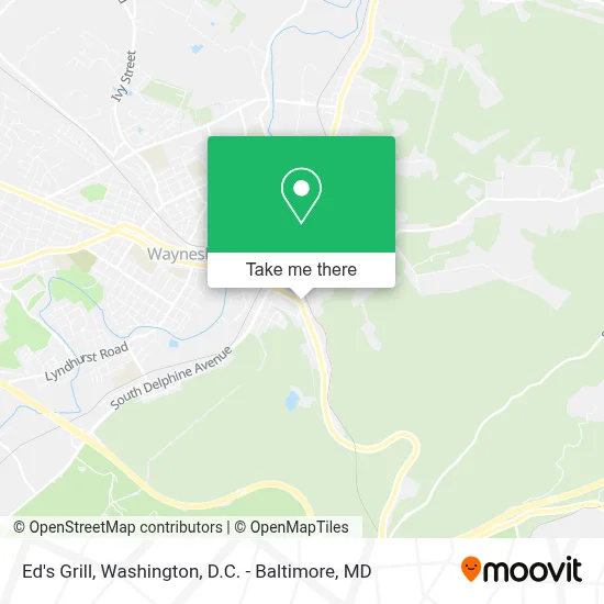 Ed's Grill map