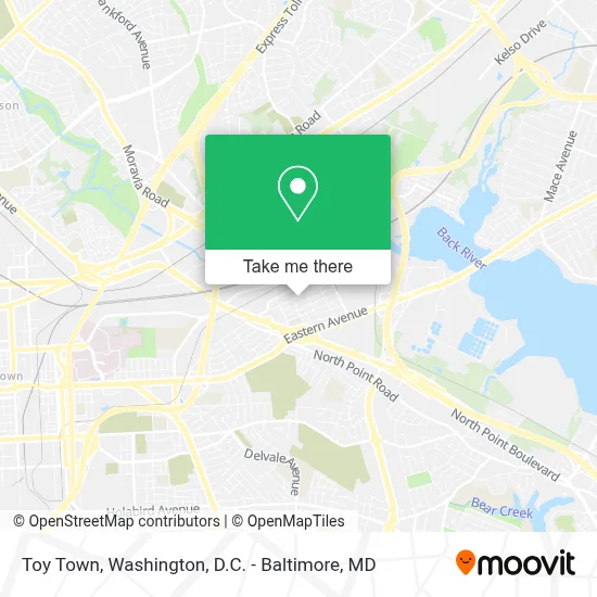 Toy Town map