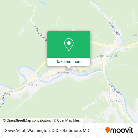 Save-A-Lot map