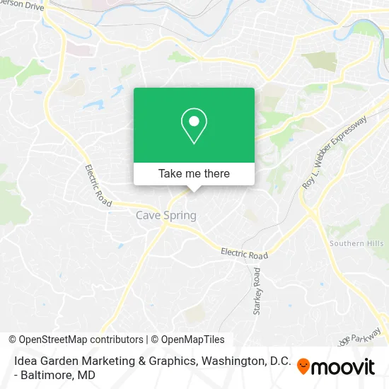 Idea Garden Marketing & Graphics map