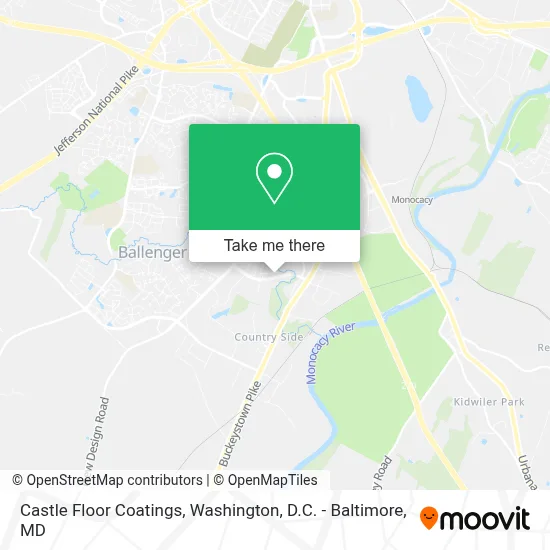 Castle Floor Coatings map