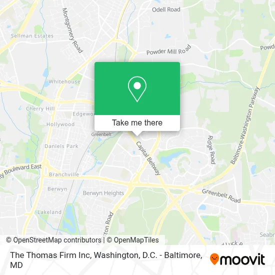 The Thomas Firm Inc map