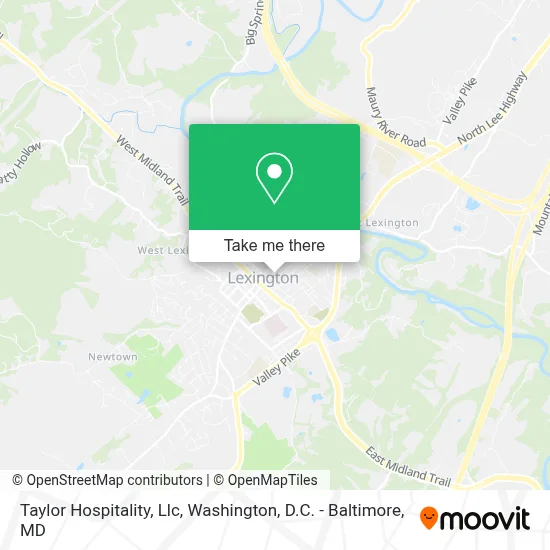 Taylor Hospitality, Llc map