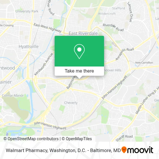 Walmart Pharmacy map
