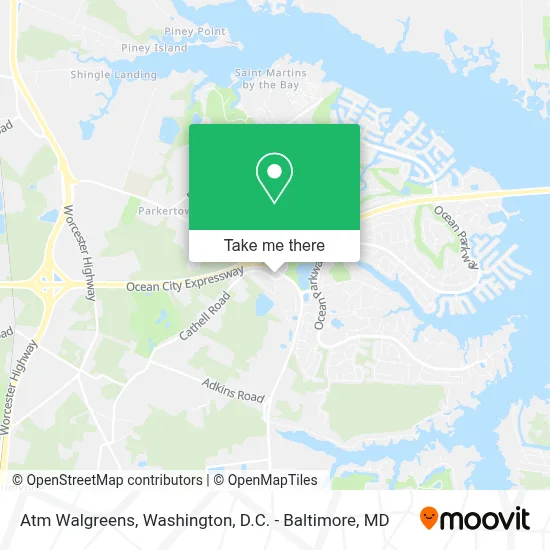 Atm Walgreens map