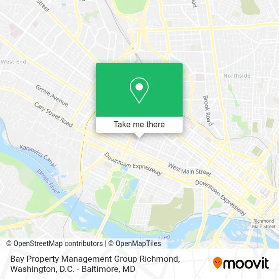 Bay Property Management Group Richmond map