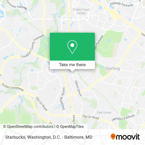 Starbucks map