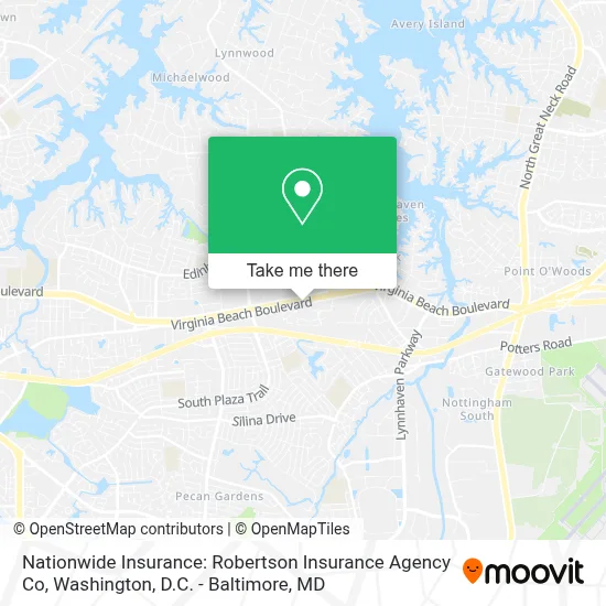 Nationwide Insurance: Robertson Insurance Agency Co map
