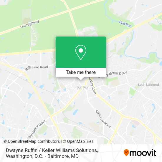 Dwayne Ruffin / Keller Williams Solutions map