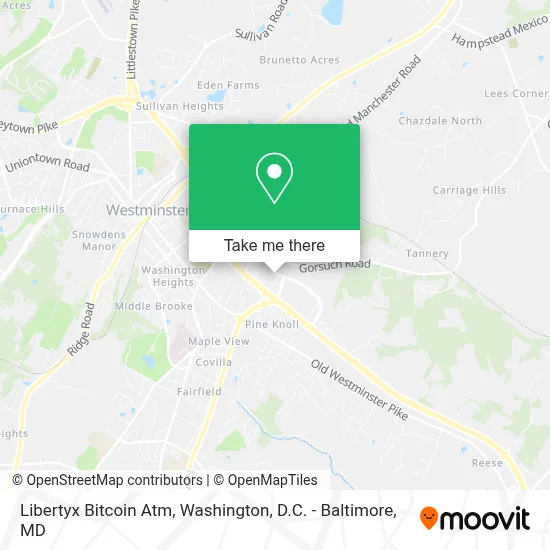 Libertyx Bitcoin Atm map