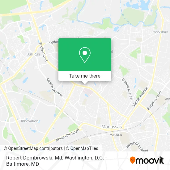 Robert Dombrowski, Md map