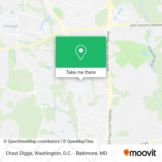 Chazi Diggs map