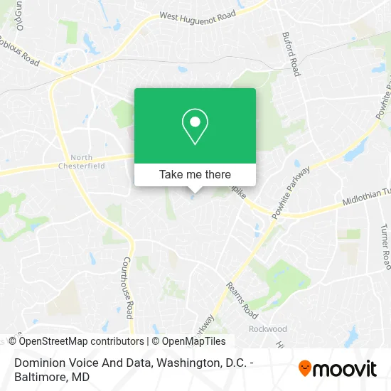 Dominion Voice And Data map
