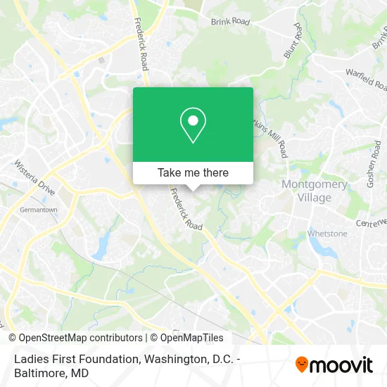 Ladies First Foundation map