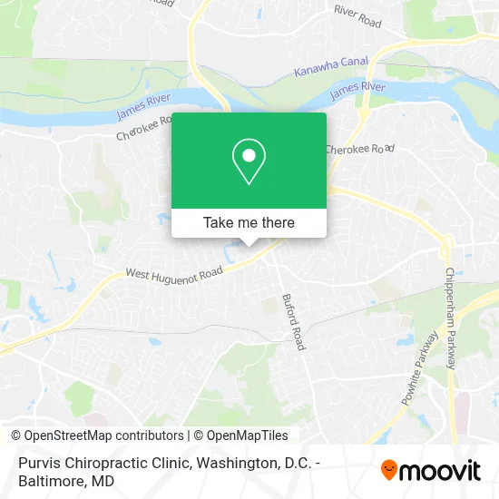 Purvis Chiropractic Clinic map