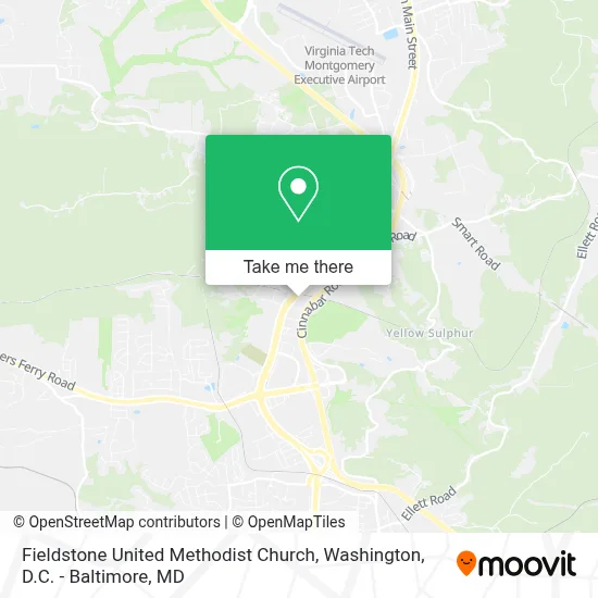 Fieldstone United Methodist Church map