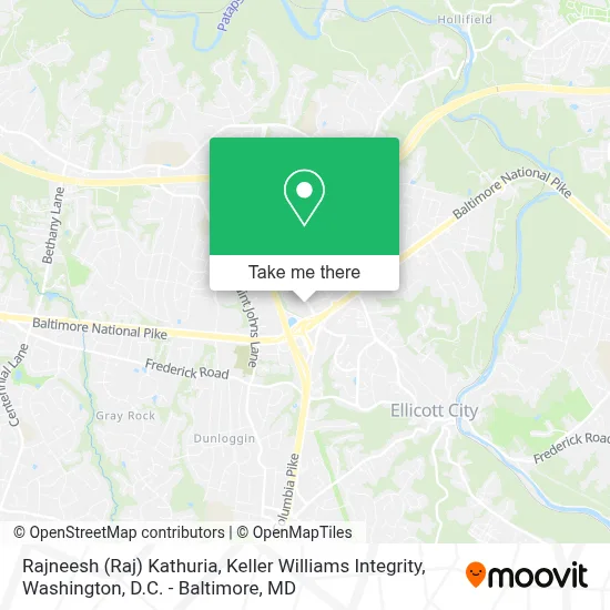 Rajneesh (Raj) Kathuria, Keller Williams Integrity map