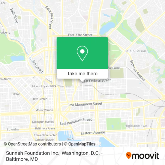 Sunnah Foundation Inc. map